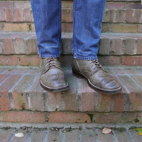 NF Bootmaker Milton Boot in Maryam Waxy Salvia Horsebutt