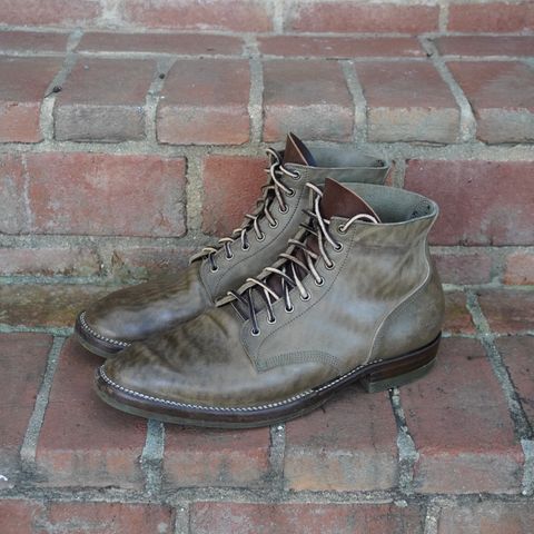 NF Bootmaker Milton Boot in Maryam Waxy Salvia Horsebutt