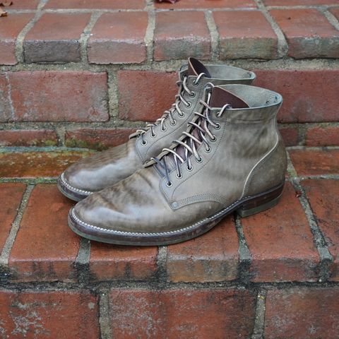 NF Bootmaker Milton Boot in Maryam Waxy Salvia Horsebutt