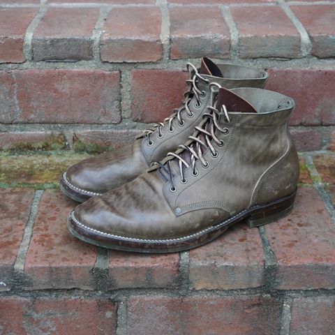 NF Bootmaker Milton Boot in Maryam Waxy Salvia Horsebutt