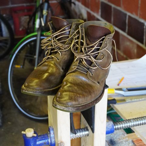 NF Bootmaker Milton Boot in Maryam Waxy Salvia Horsebutt