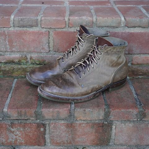 NF Bootmaker Milton Boot in Maryam Waxy Salvia Horsebutt