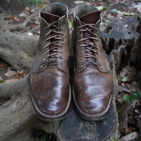 NF Bootmaker Milton Boot in Maryam Waxy Salvia Horsebutt