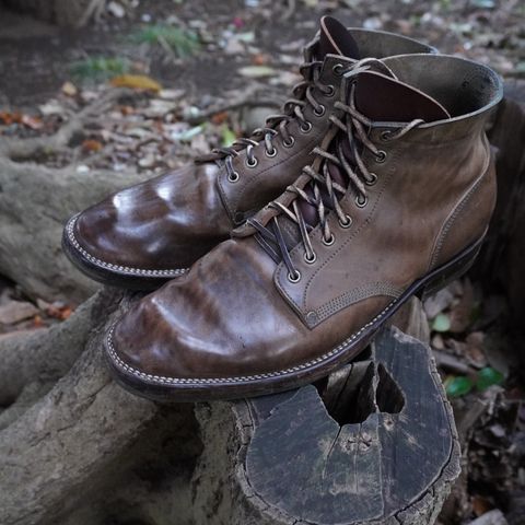 NF Bootmaker Milton Boot in Maryam Waxy Salvia Horsebutt