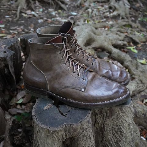NF Bootmaker Milton Boot in Maryam Waxy Salvia Horsebutt