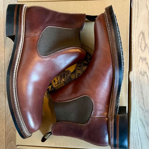 John Lofgren Chelsea Boots in Horween Timber Chromexcel