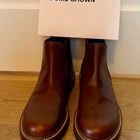 John Lofgren Chelsea Boots in Horween Timber Chromexcel
