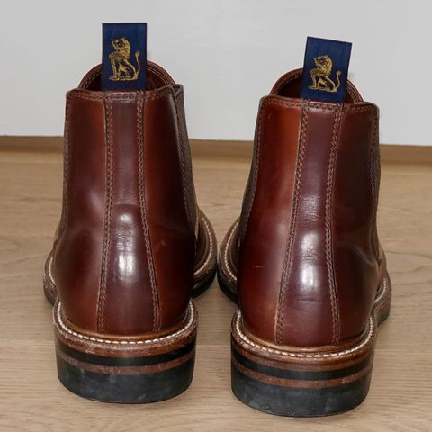 John Lofgren Chelsea Boots in Horween Timber Chromexcel