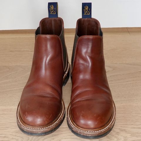 John Lofgren Chelsea Boots in Horween Timber Chromexcel