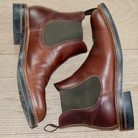 John Lofgren Chelsea Boots in Horween Timber Chromexcel