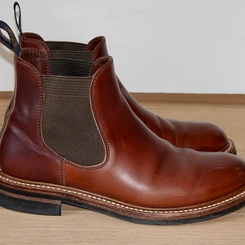 John Lofgren Chelsea Boots in Horween Timber Chromexcel