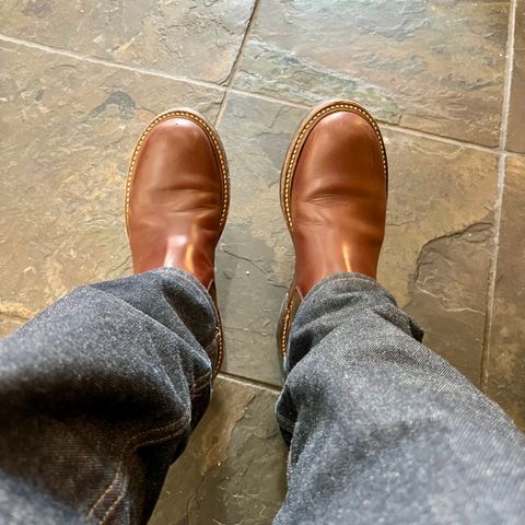 John Lofgren Chelsea Boots in Horween Timber Chromexcel
