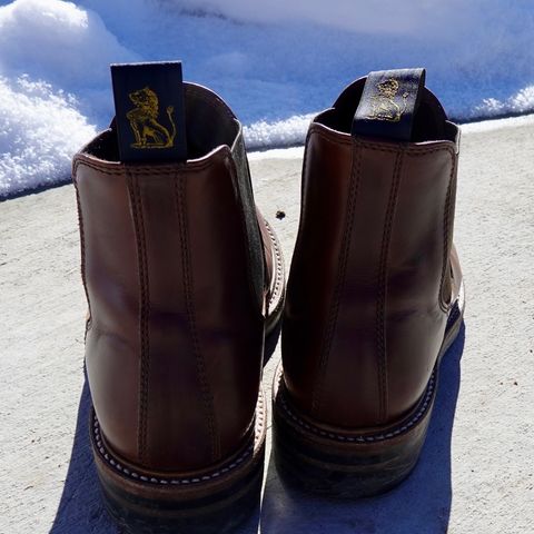 John Lofgren Chelsea Boots in Horween Timber Chromexcel