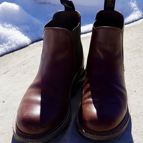 John Lofgren Chelsea Boots in Horween Timber Chromexcel