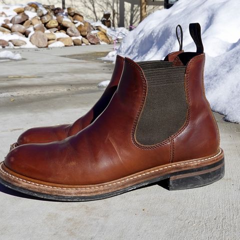 John Lofgren Chelsea Boots in Horween Timber Chromexcel