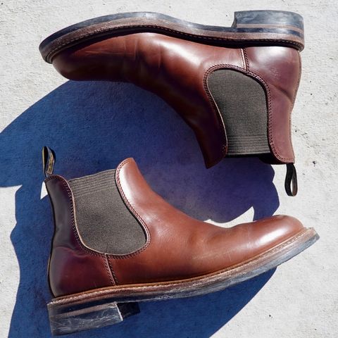 John Lofgren Chelsea Boots in Horween Timber Chromexcel
