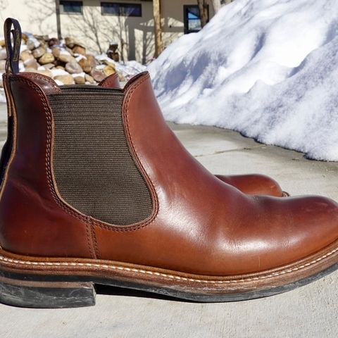 John Lofgren Chelsea Boots in Horween Timber Chromexcel