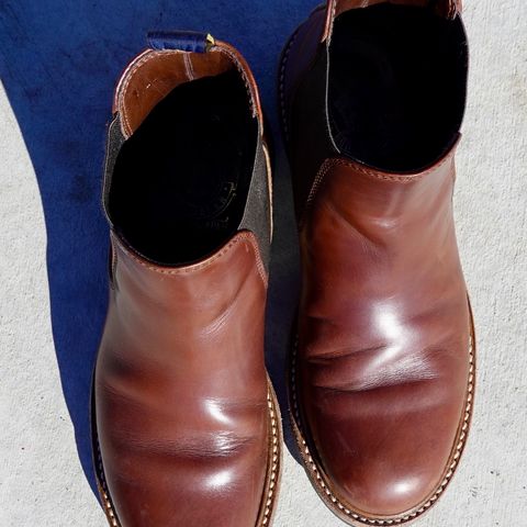 John Lofgren Chelsea Boots in Horween Timber Chromexcel