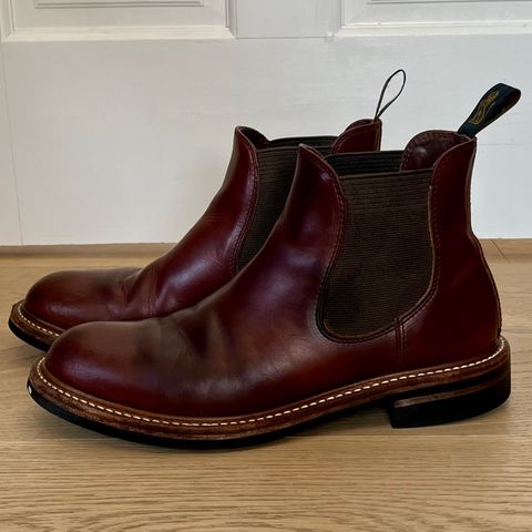 John Lofgren Chelsea Boots in Horween Timber Chromexcel