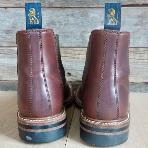 John Lofgren Chelsea Boots in Horween Timber Chromexcel