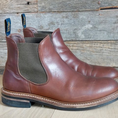 John Lofgren Chelsea Boots in Horween Timber Chromexcel
