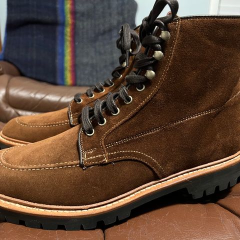 Allen Edmonds Freeport in Snuff Brown Suede