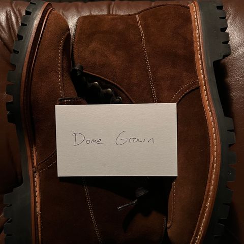 Allen Edmonds Freeport in Snuff Brown Suede