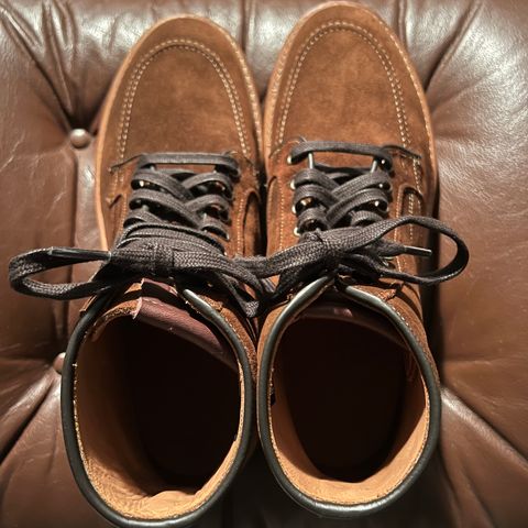 Allen Edmonds Freeport in Snuff Brown Suede