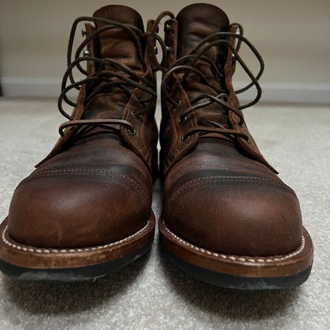 Truman Cap Toe Boot in Gallun Cognac Teton Stag