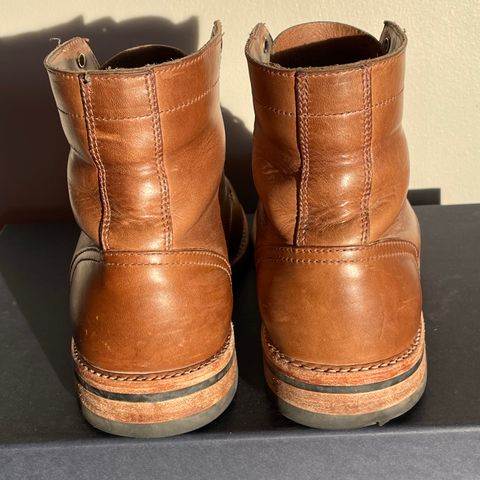 Oak Street Bootmakers Trench Boot in Horween Natural Chromexcel