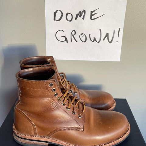 Oak Street Bootmakers Trench Boot in Horween Natural Chromexcel