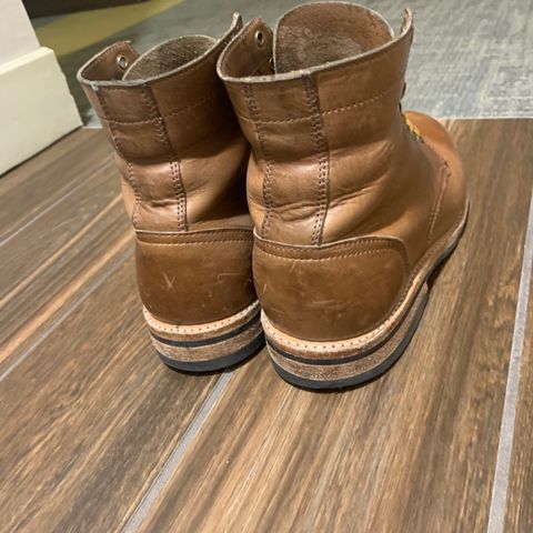 Oak Street Bootmakers Trench Boot in Horween Natural Chromexcel