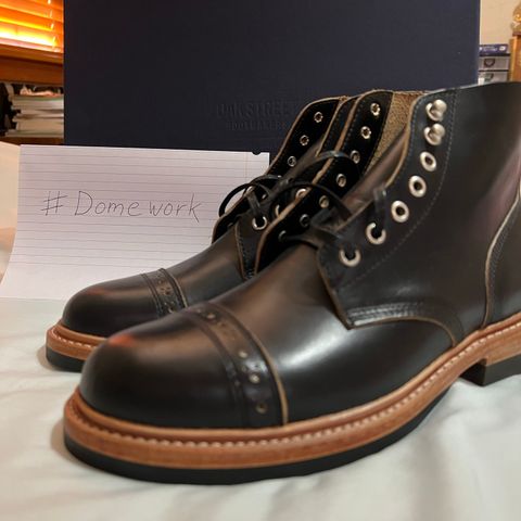 Oak Street Bootmakers Field Boot in Horween Black Chromexcel