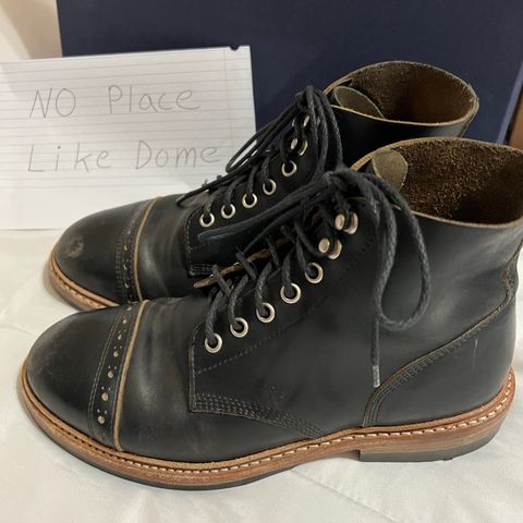 Oak Street Bootmakers Field Boot in Horween Black Chromexcel