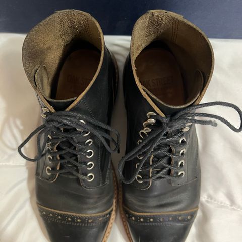 Oak Street Bootmakers Field Boot in Horween Black Chromexcel