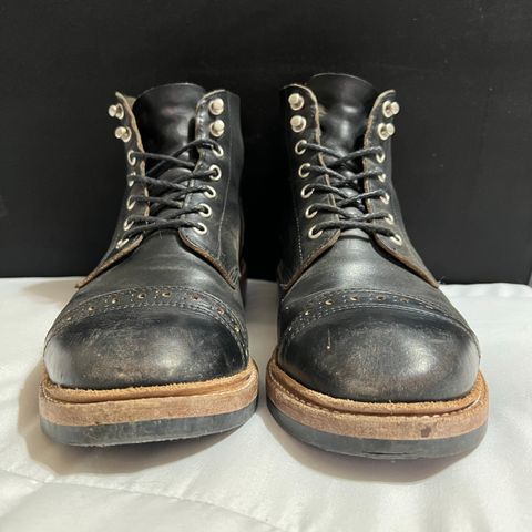 Oak Street Bootmakers Field Boot in Horween Black Chromexcel