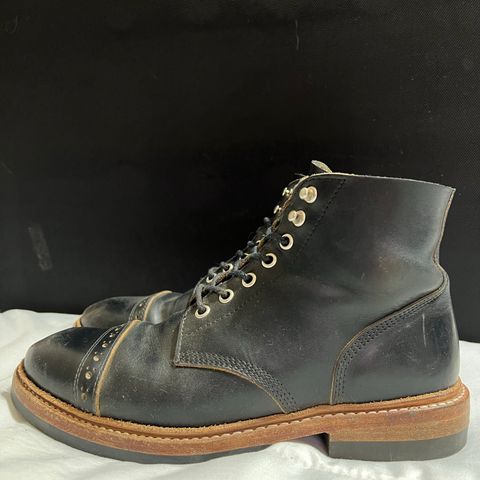 Oak Street Bootmakers Field Boot in Horween Black Chromexcel