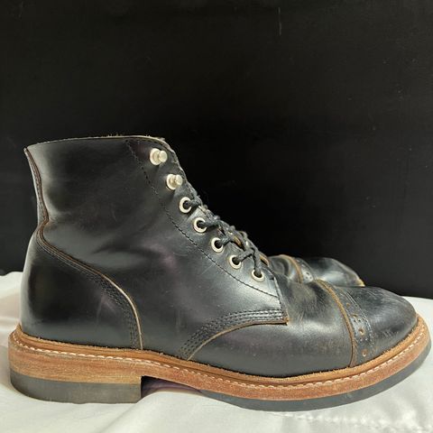 Oak Street Bootmakers Field Boot in Horween Black Chromexcel
