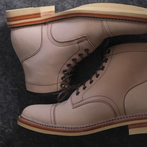 Tahura Captoelari in Conceria Cloe Crust Shell Cordovan