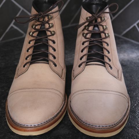 Tahura Captoelari in Conceria Cloe Crust Shell Cordovan