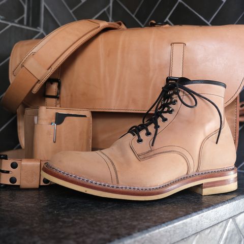 Tahura Captoelari in Conceria Cloe Crust Shell Cordovan