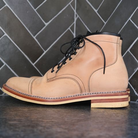 Tahura Captoelari in Conceria Cloe Crust Shell Cordovan