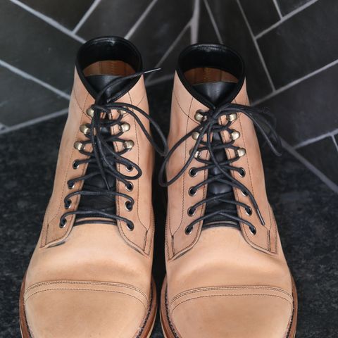 Tahura Captoelari in Conceria Cloe Crust Shell Cordovan