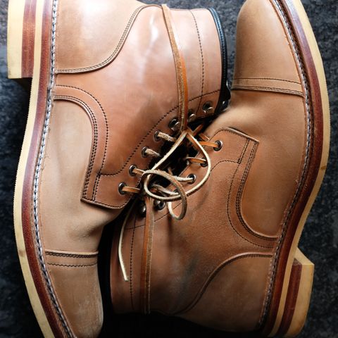 Tahura Captoelari in Conceria Cloe Crust Shell Cordovan