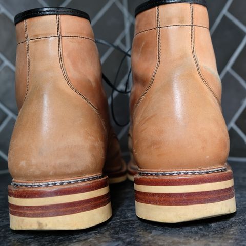 Tahura Captoelari in Conceria Cloe Crust Shell Cordovan