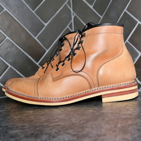 Tahura Captoelari in Conceria Cloe Crust Shell Cordovan