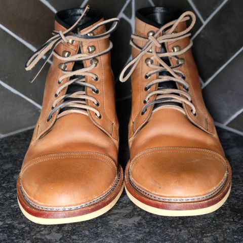 Tahura Captoelari in Conceria Cloe Crust Shell Cordovan