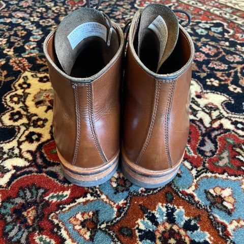 View photo of White's Stevens (Plain Toe) in Horween British Tan Chromexcel