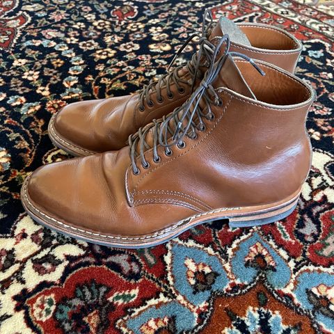 View photo of White's Stevens (Plain Toe) in Horween British Tan Chromexcel