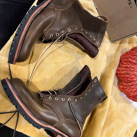 View photo of Nicks Overlander in Horween Olive Chromexcel